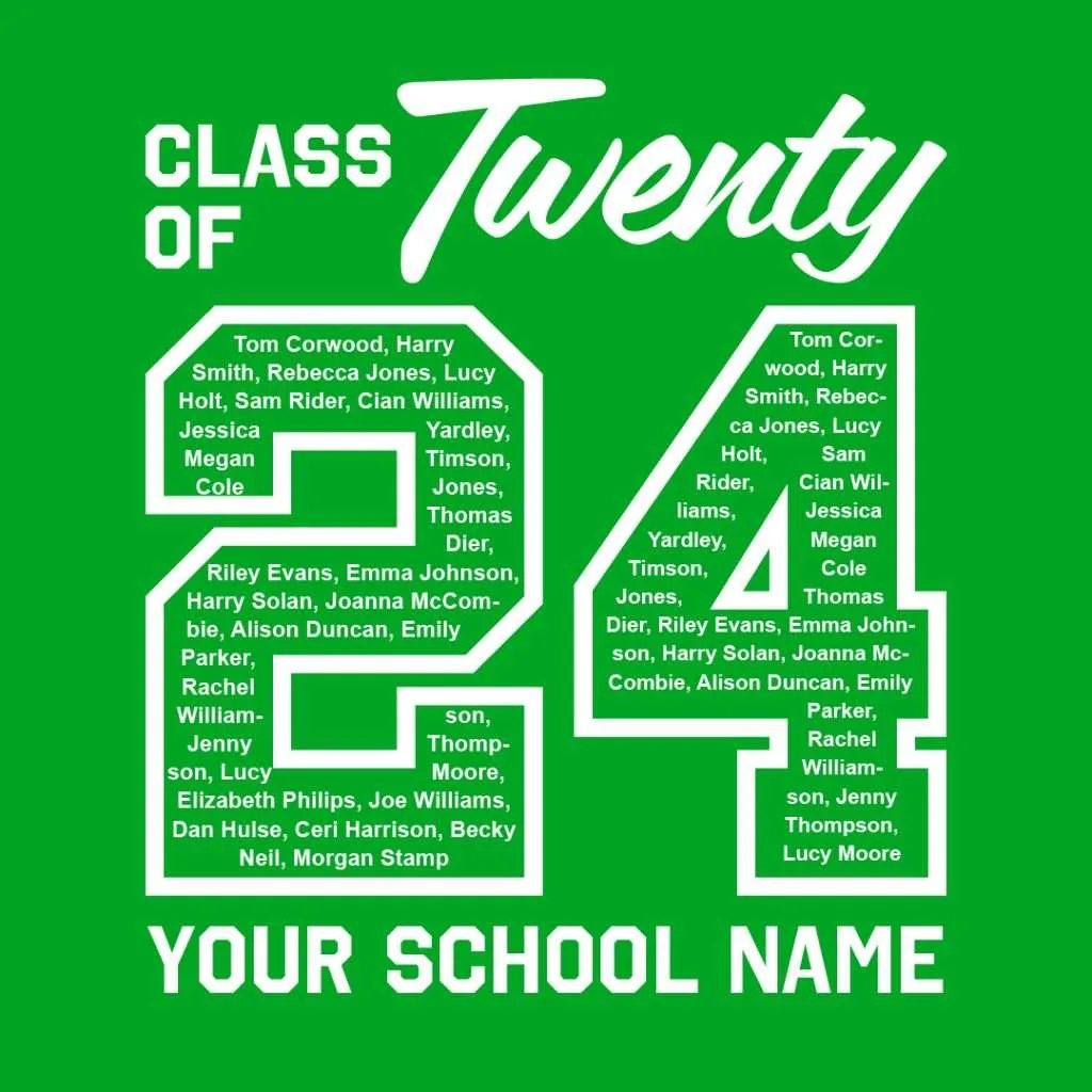 Leavers 24 Option 4 Leavers hoodie design 4