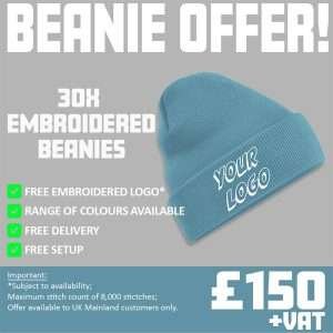 Embroidered Beanie Offer