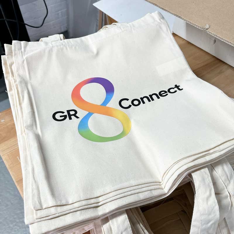 DIrect to Film Printed Tote Bags