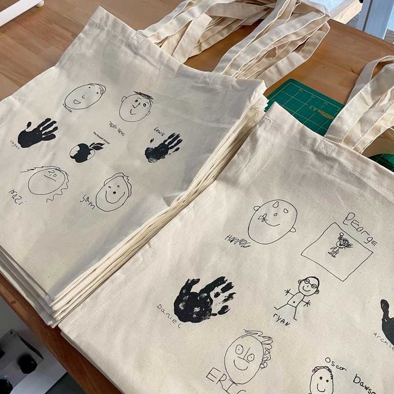 Screen Printed Tote Bags